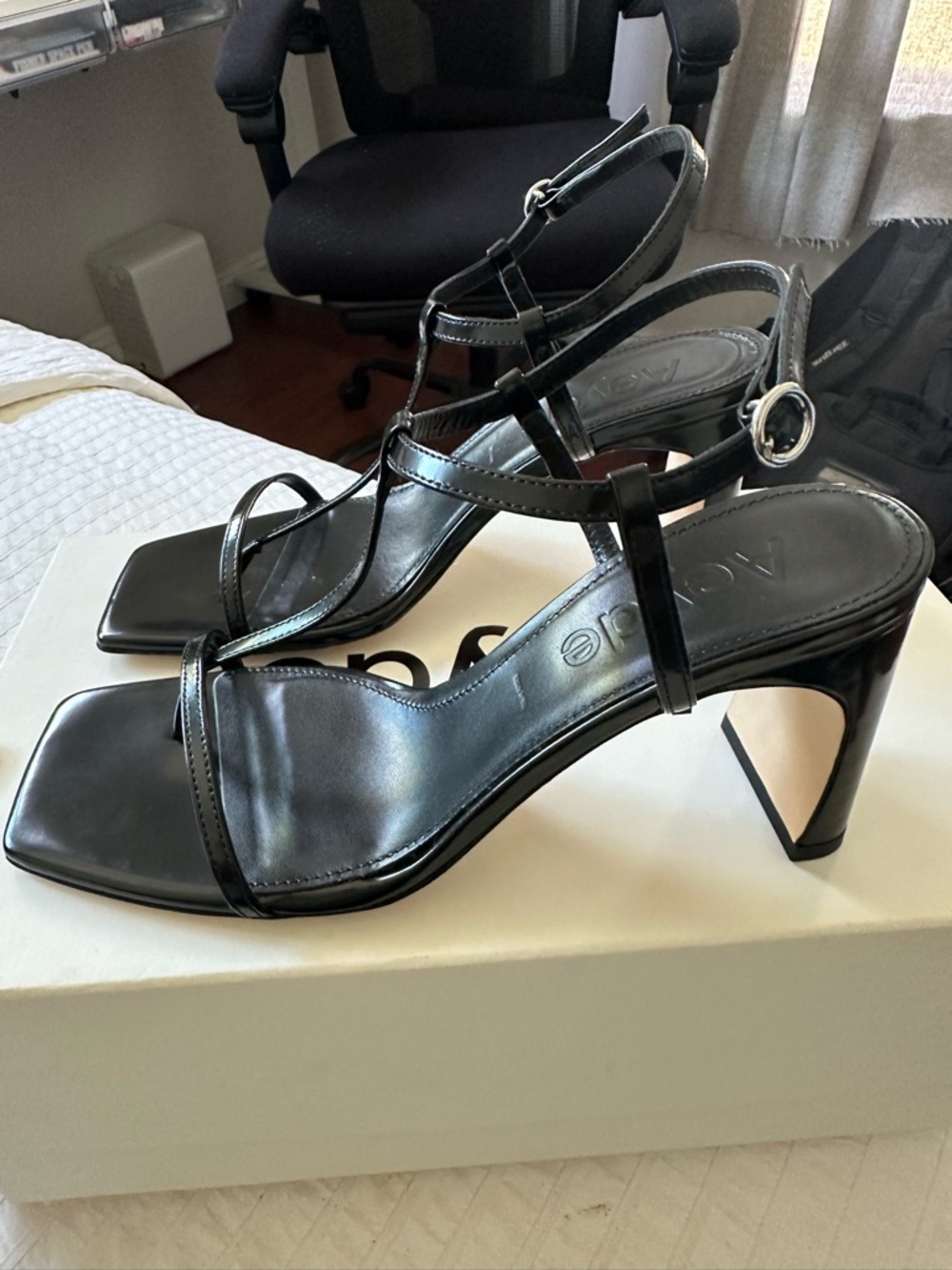 NIB Aeyde Hilma Heeled Sandal - Picture 5 of 8